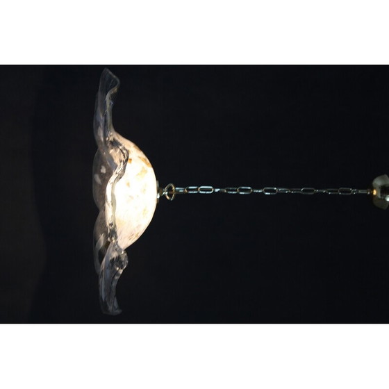 Image 1 of Vintage Murano glass pendant lamp, Italy 1980s