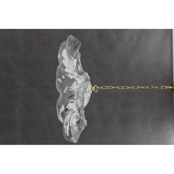 Image 1 of Vintage Murano glass pendant lamp, Italy 1980s