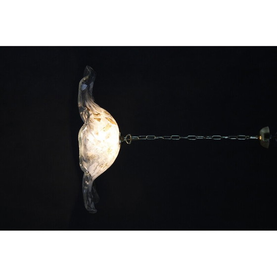 Image 1 of Vintage Murano glass pendant lamp, Italy 1980s
