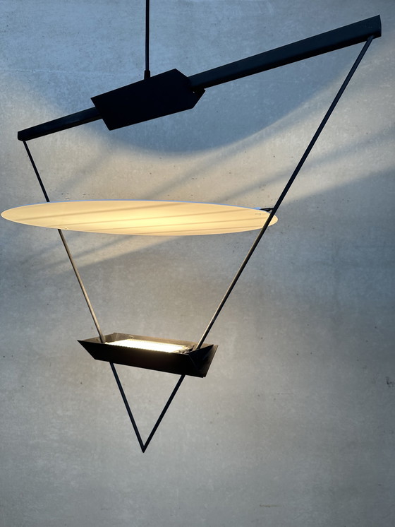 Image 1 of Artemide Triangle lamp by Mario Botta - 1980's