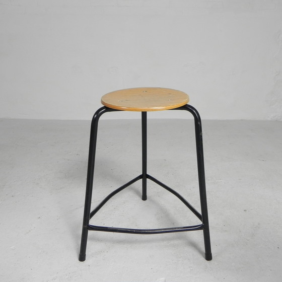 Image 1 of Industrial stackable stool, 59 cm high