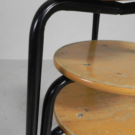 Image 1 of Industrial stackable stool, 59 cm high