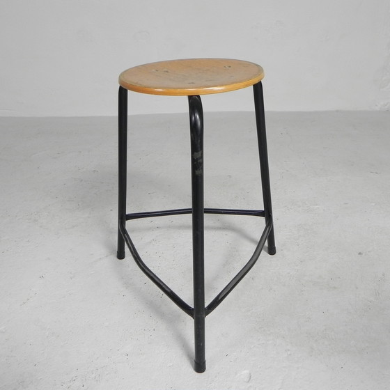 Image 1 of Industrial stackable stool, 59 cm high