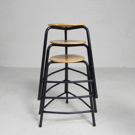 Image 1 of Industrial stackable stool, 59 cm high