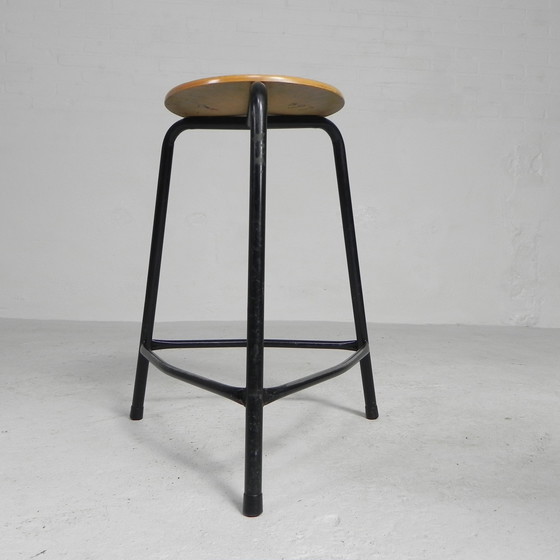 Image 1 of Industrial stackable stool, 59 cm high