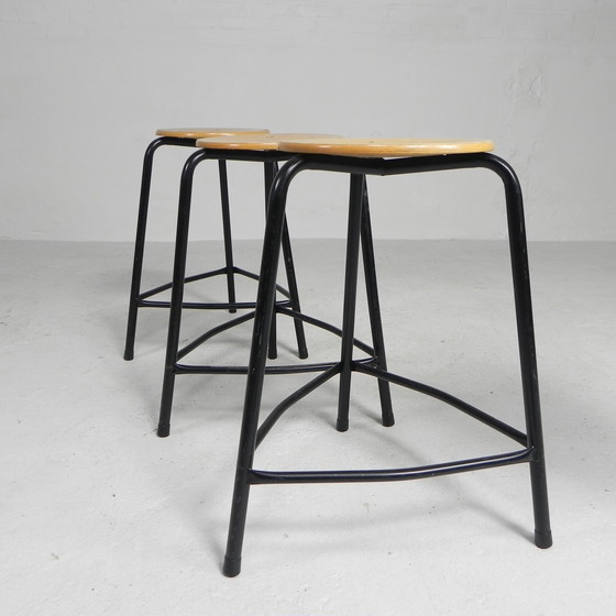 Image 1 of Industrial stackable stool, 59 cm high