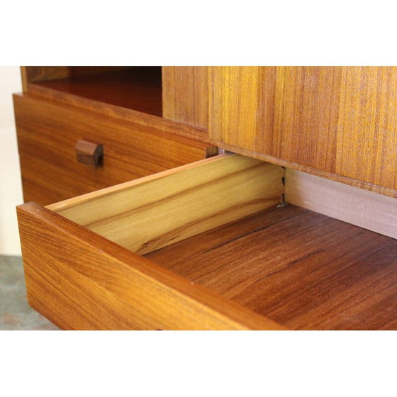 Image 1 of Vintage teak highboard scandinavian 1950s