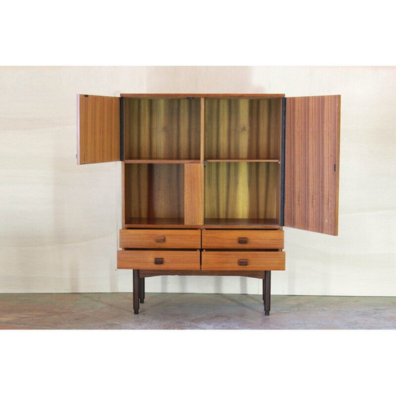 Image 1 of Vintage teak highboard scandinavian 1950s