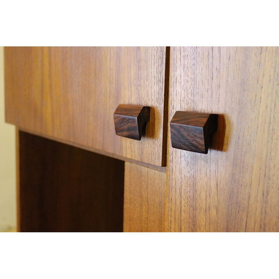 Image 1 of Vintage teak highboard scandinavian 1950s