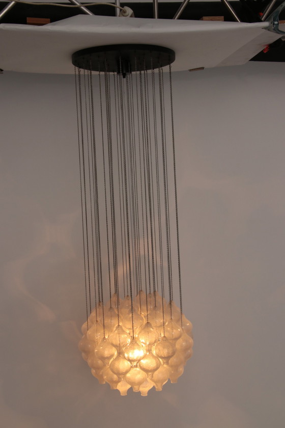 Image 1 of Lampadario a sospensione Kalmar &#39;Tulipan&#39;, vetro soffiato, 1970,