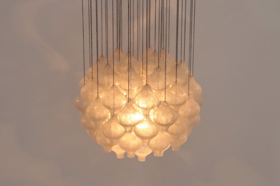 Image 1 of Lampadario a sospensione Kalmar &#39;Tulipan&#39;, vetro soffiato, 1970,
