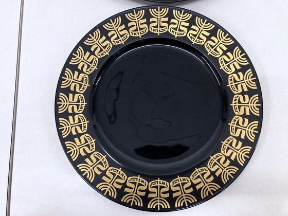 Image 1 of 4 piatti di Rosenthal del 1972 Design Tapio Wirkkala 25° anniversario di Israele