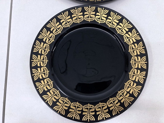 Image 1 of 4 piatti di Rosenthal del 1972 Design Tapio Wirkkala 25° anniversario di Israele