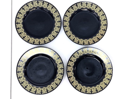 Image 1 of 4 piatti di Rosenthal del 1972 Design Tapio Wirkkala 25° anniversario di Israele