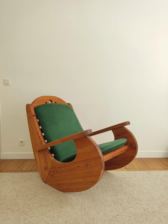 Image 1 of Rocking Chair scandinave