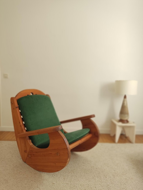 Image 1 of Rocking Chair scandinave