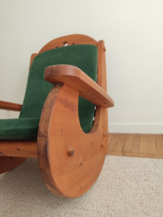 Image 1 of Rocking Chair scandinave