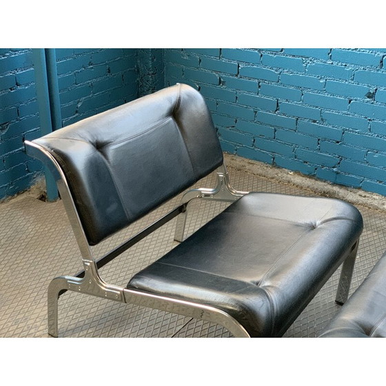 Image 1 of Pair of vintage whist armchairs by Olivier Mourgue for Airborne, 1964