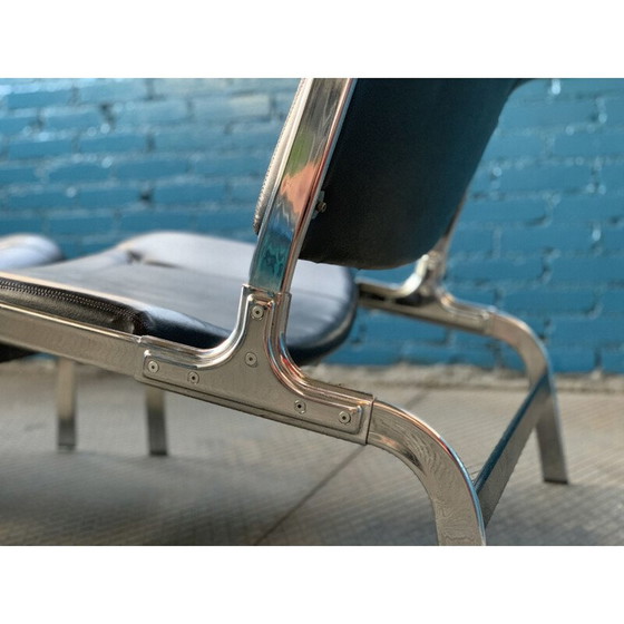 Image 1 of Pair of vintage whist armchairs by Olivier Mourgue for Airborne, 1964