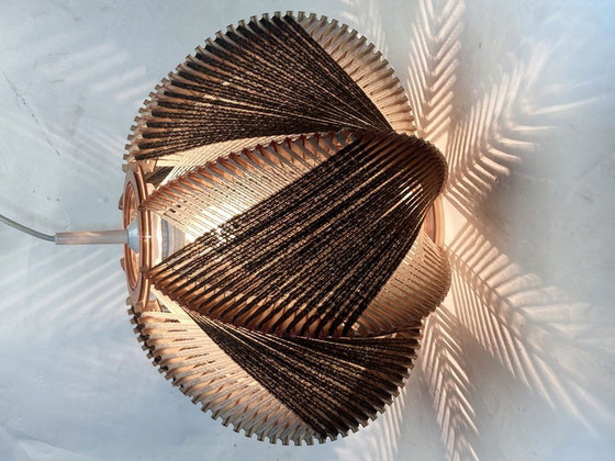 Image 1 of German Woven Wabi Sabi Pendant Lamp, 1970S