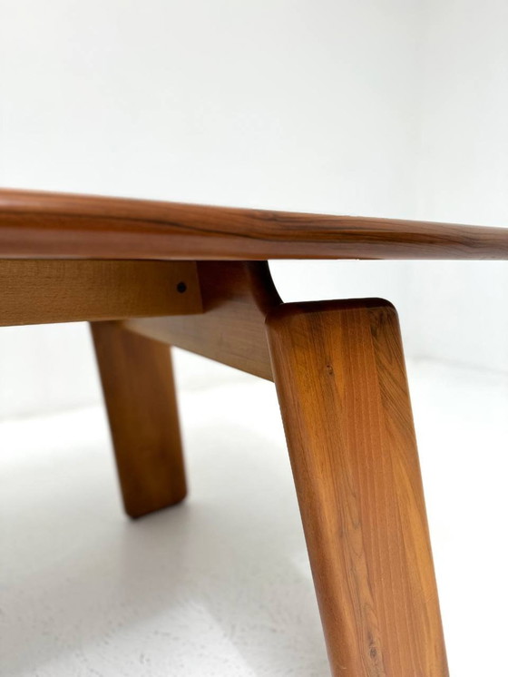 Image 1 of Sapporo dining table by Mario Marenco for Mobil Girgi, 1970Er, walnut wood