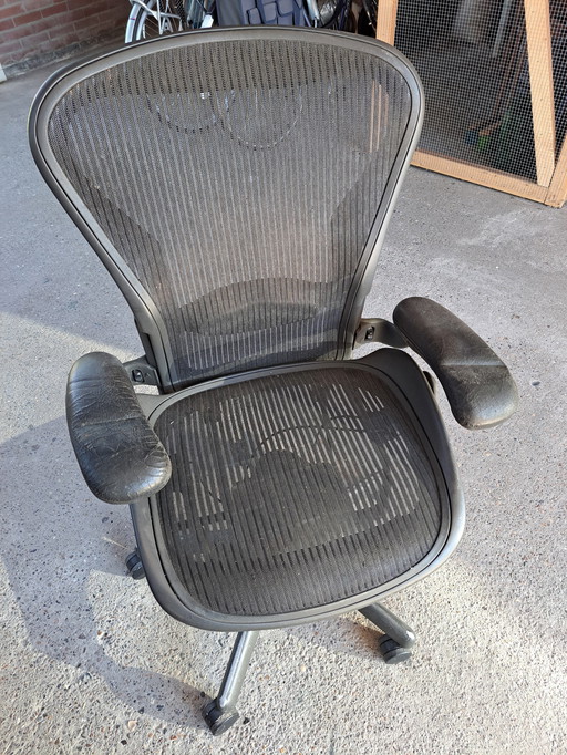 Herman Miller Aeron Office Chair Black - Refurbishment