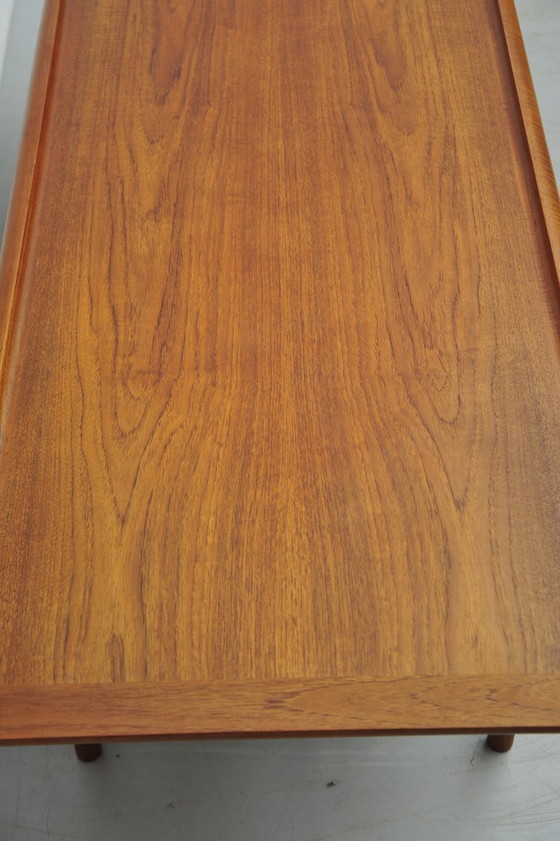 Image 1 of Grete Jalk coffee table Surfboard Teak Glostrup 1950