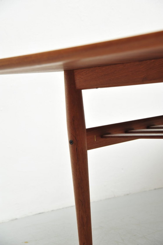 Image 1 of Grete Jalk coffee table Surfboard Teak Glostrup 1950