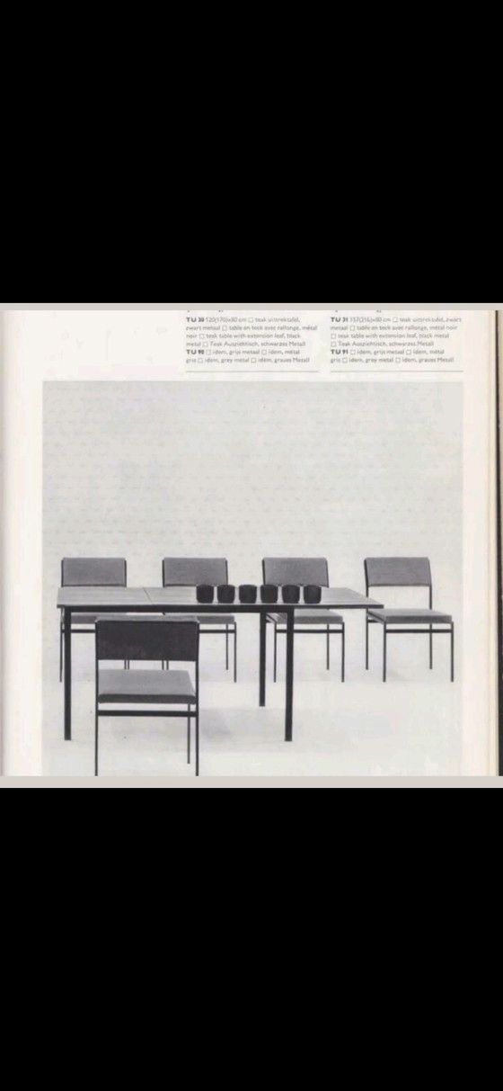 Image 1 of Pastoe dining room table by Cees Braakman