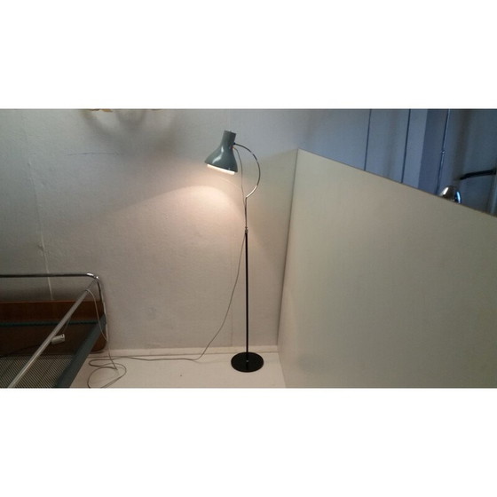 Image 1 of Vintage metal floor lamp by Josef Hůrka for Napako, Czechoslovakia 1960
