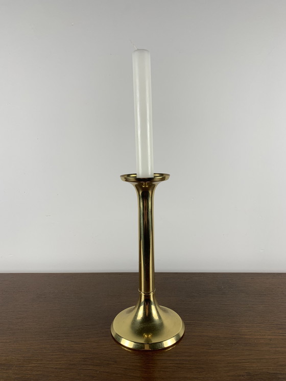 Image 1 of Portacandele vintage in ottone GV Harnisch, Danimarca