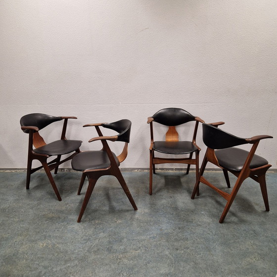 Image 1 of 4x AWA Almelo Koehoorn Chairs