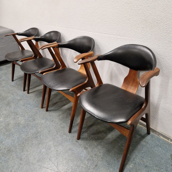 Image 1 of 4x AWA Almelo Koehoorn Chairs