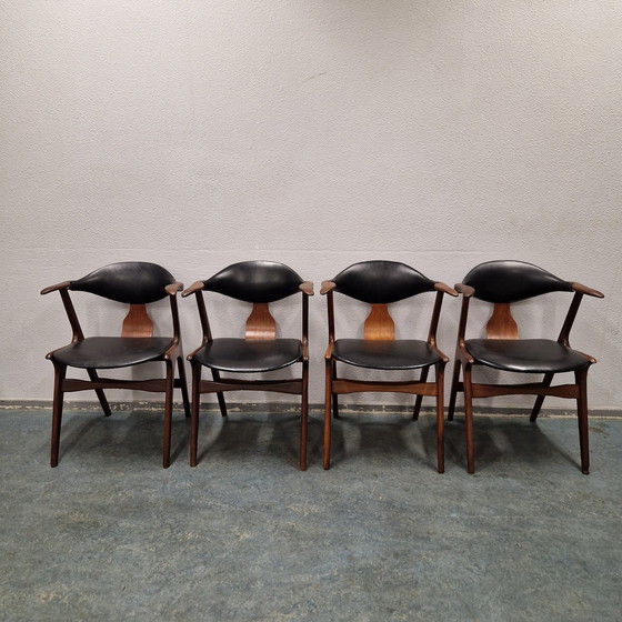 Image 1 of 4x AWA Almelo Koehoorn Chairs