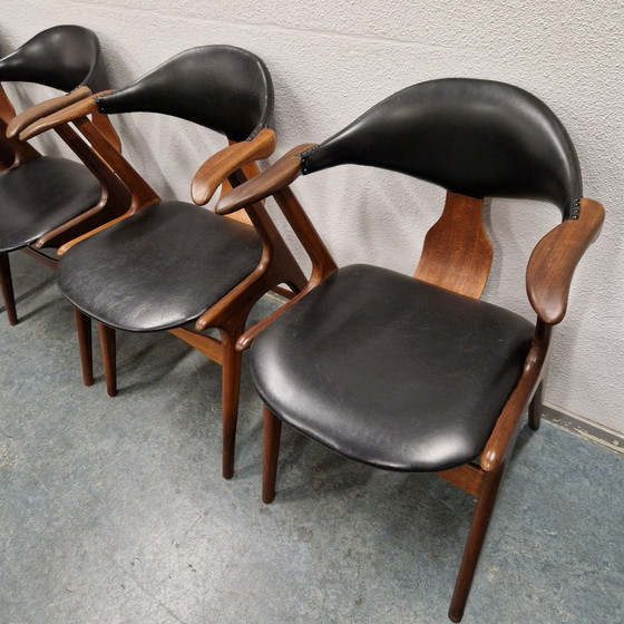 Image 1 of 4x AWA Almelo Koehoorn Chairs