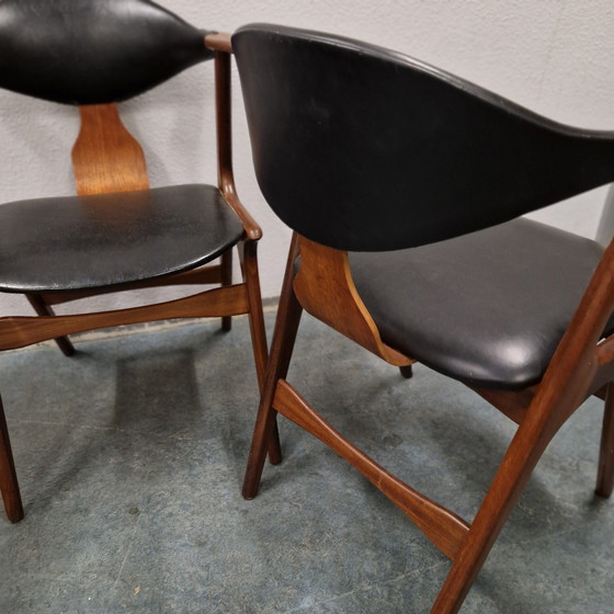 Image 1 of 4x AWA Almelo Koehoorn Chairs