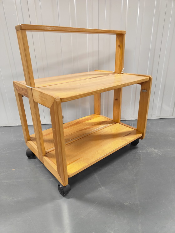 Image 1 of Vintage serving table