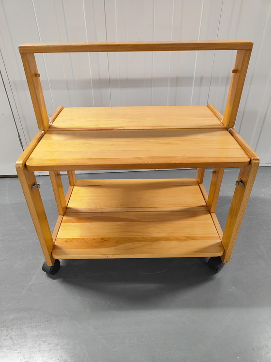 Image 1 of Vintage serving table