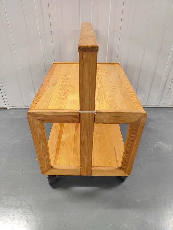 Image 1 of Vintage serving table