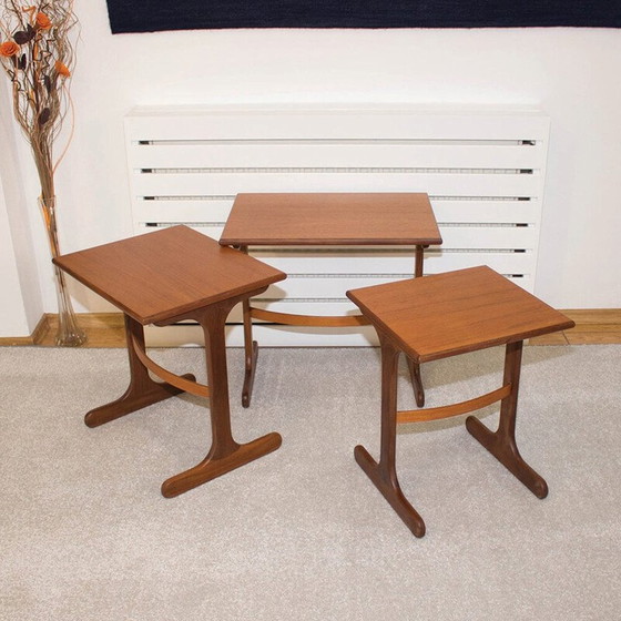 Image 1 of Vintage Fresco nesting tables by G-Plan, UK 1960