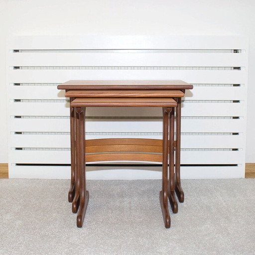 Vintage Fresco nesting tables by G-Plan, UK 1960