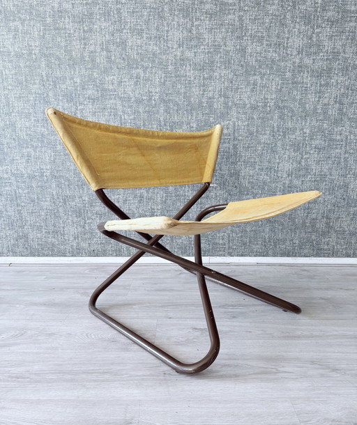 Erik Magnussen Z Down Folding Chairs by Torben Orskov, ca69s