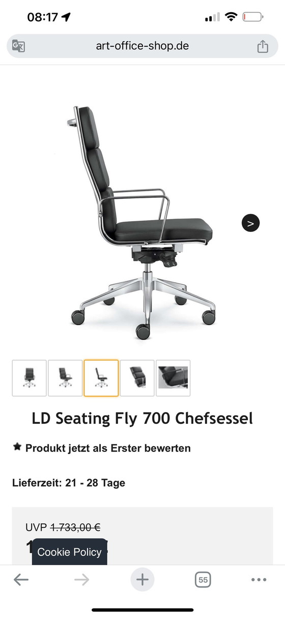 Image 1 of LD Seating Executive chair