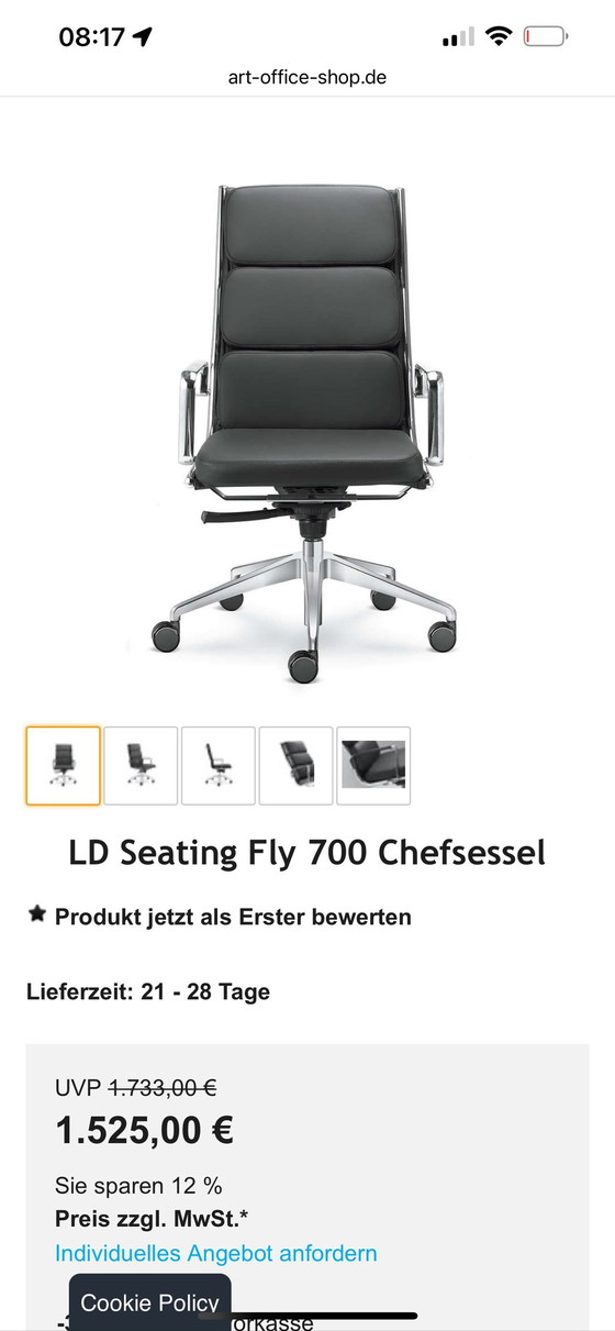 Image 1 of LD Seating Executive chair