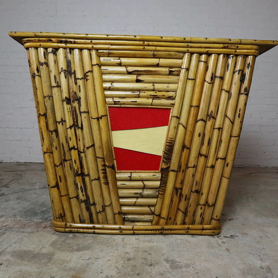 Image 1 of Bar in bambù vintage/bar Tiki