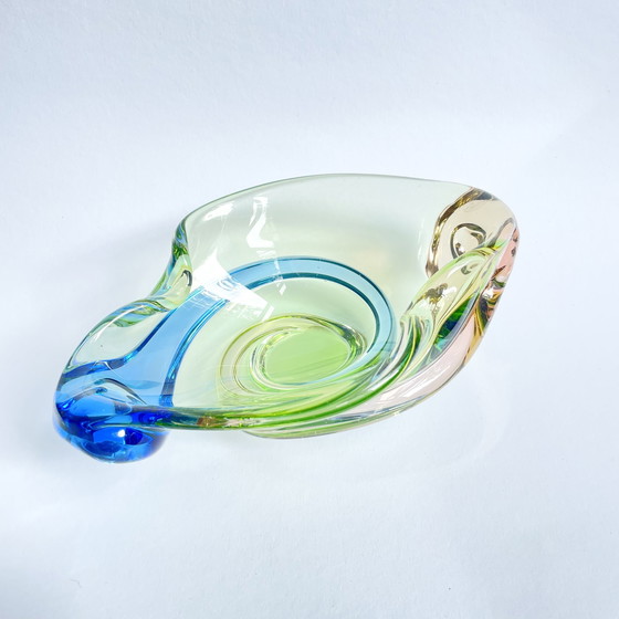 Image 1 of Mstisov Glass Factory Ashtray / Bowl