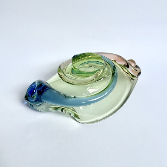 Image 1 of Mstisov Glass Factory Ashtray / Bowl