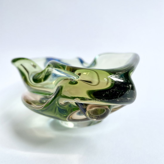 Image 1 of Mstisov Glass Factory Ashtray / Bowl