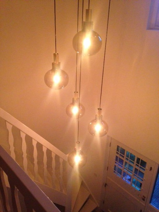 Lampada a sospensione vintage XL