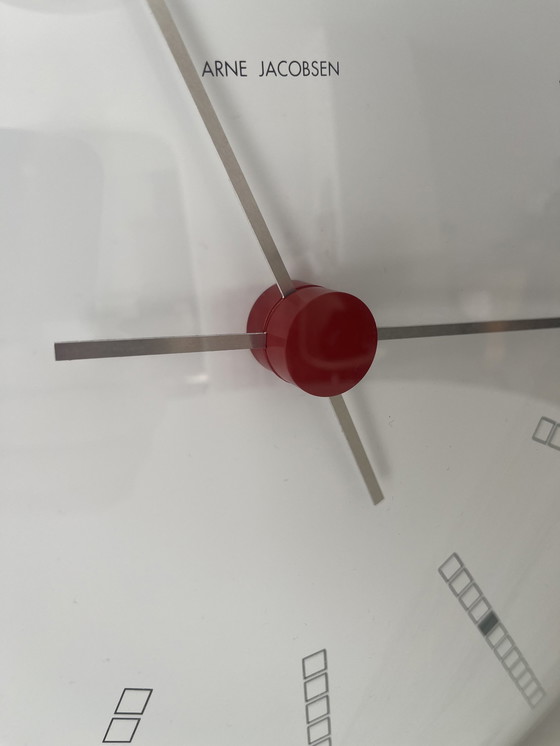 Image 1 of Horloge de banquier 48cm Arne Jacobsen, Georg Jensen